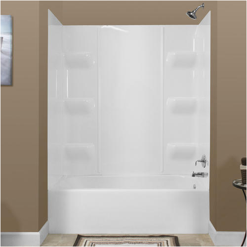 Bathtub Surround Menards Lyons Gala Haven 60" X 32" Bathtub Wall Surround at Menards