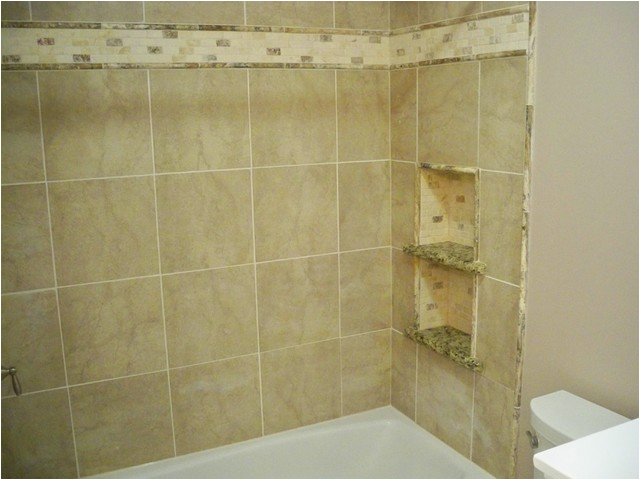 tub surround storage niches corner shelves traditional bathroom philadelphia