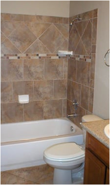 Bathtub Surround or Tile Ceramic Tile Surround Bathtub Main Bathroom