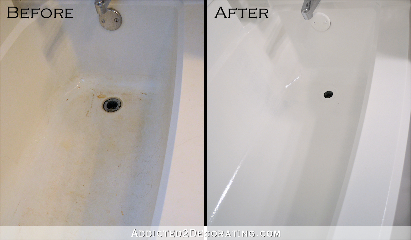 bathroom makeover day 11 how to paint a bathtub