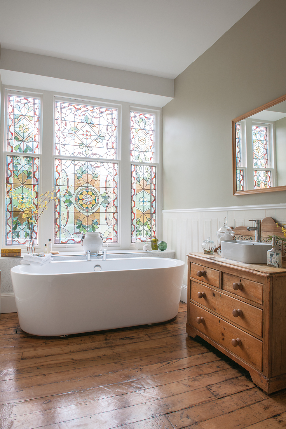our favorite stained glass windows for modern homes