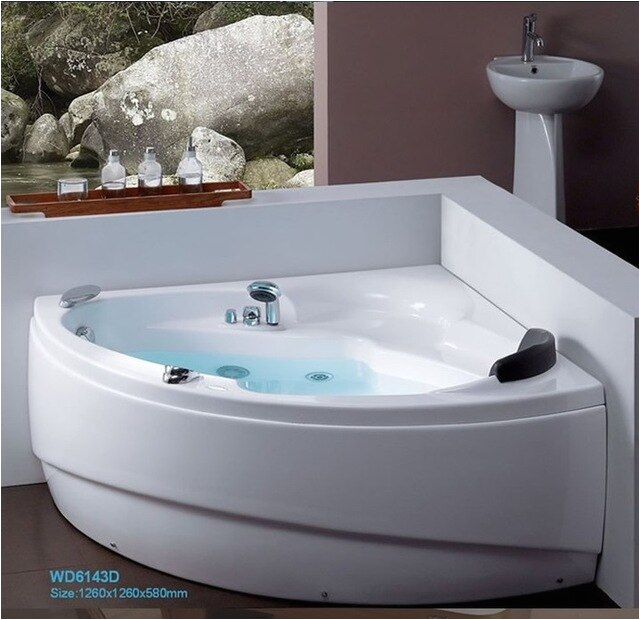 Bathtub Whirlpool Add On Fiber Glass Acrylic Whirlpool Bathtub Wall Corner