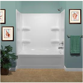 Bathtub with Surround Lowes Shop Bathtub Walls & Surrounds at Lowes