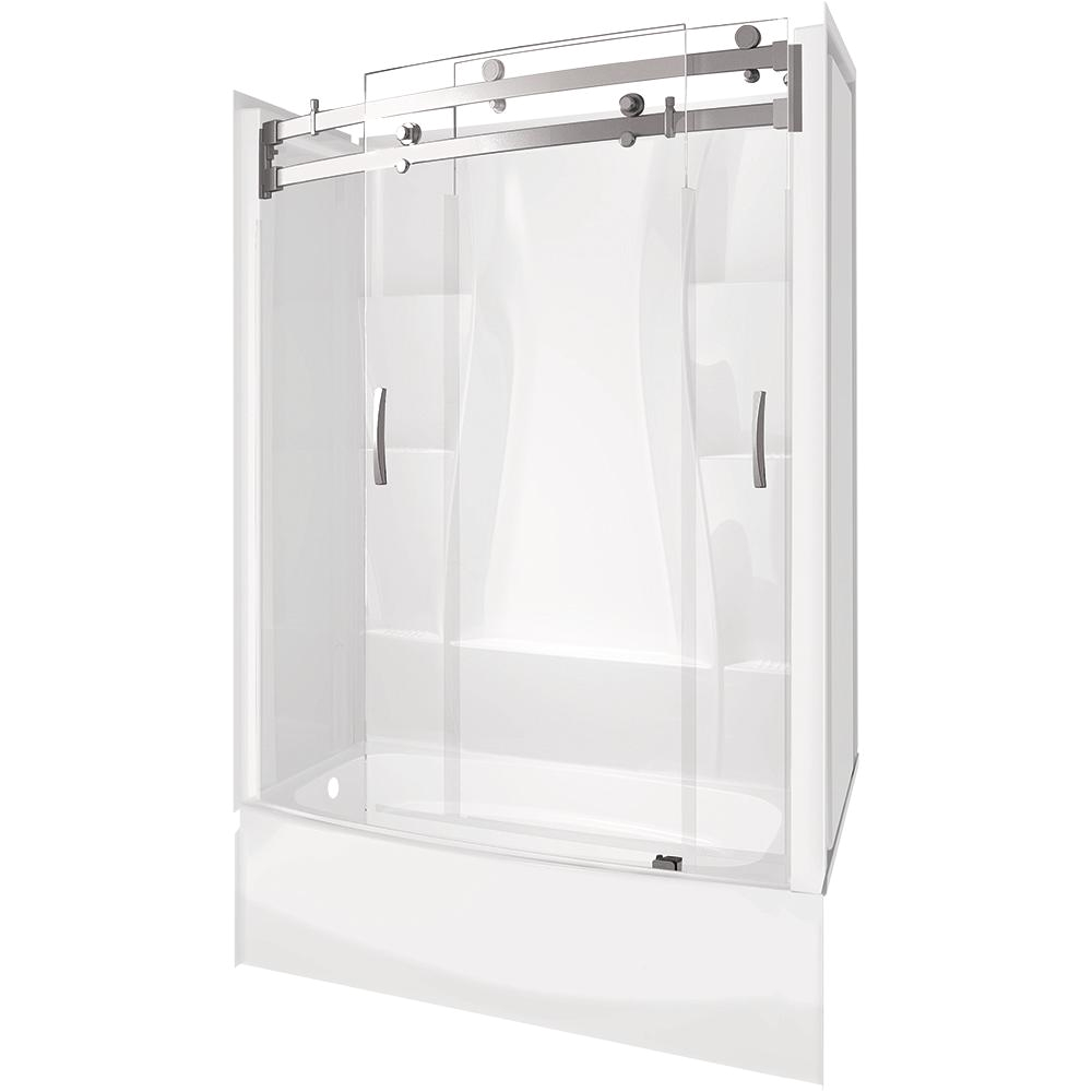 Bathtubs 40 X 60 Delta Classic 400 Curve 30 In 60 In X 80 In Bath and