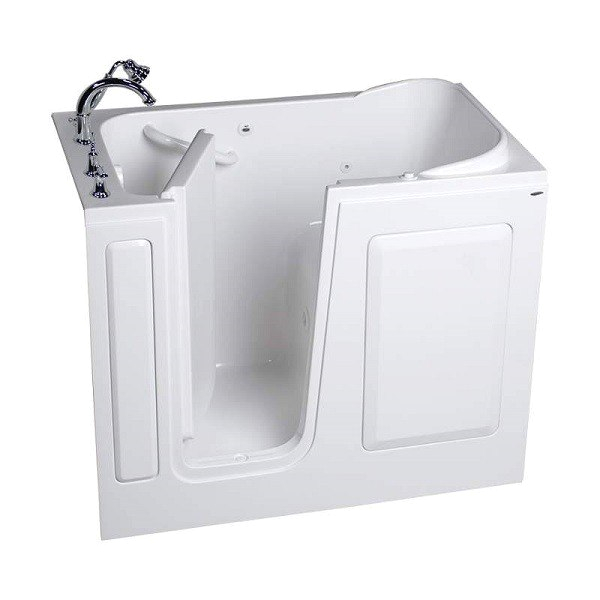 American Standard 2848 509 S Value Series Acrylic 28 x 48 Inch Walk In Bath Soaking Tub