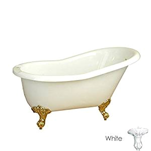 Bathtubs 54 Inches Long Randolph Morris 54 Inch Acrylic Slipper Clawfoot Tub