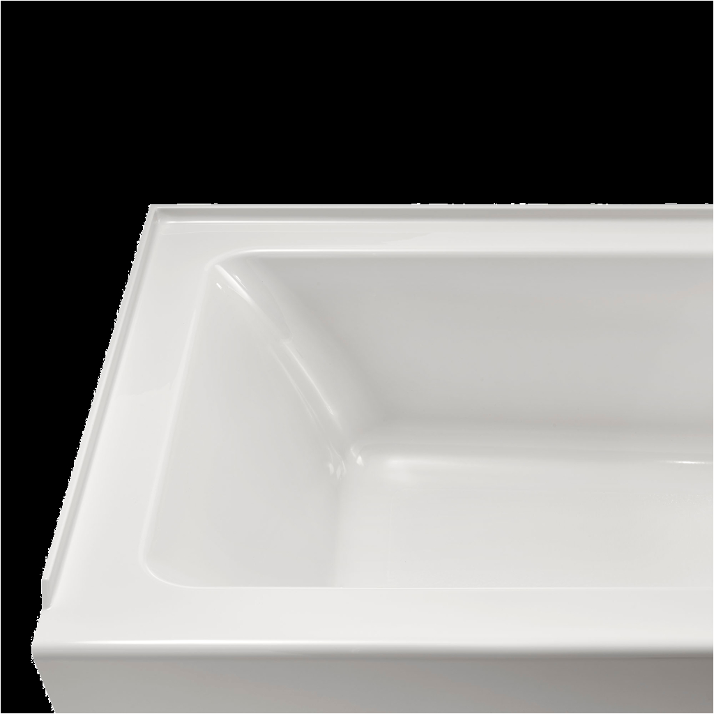 studio 60x30 inch integral apron bathtub left drain