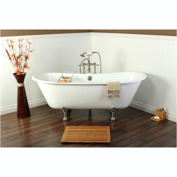 67 inch Cast Iron Double Slipper Clawfoot Bathtub 4e11f64d c835 43f2 91ac d1266a481a1e 600