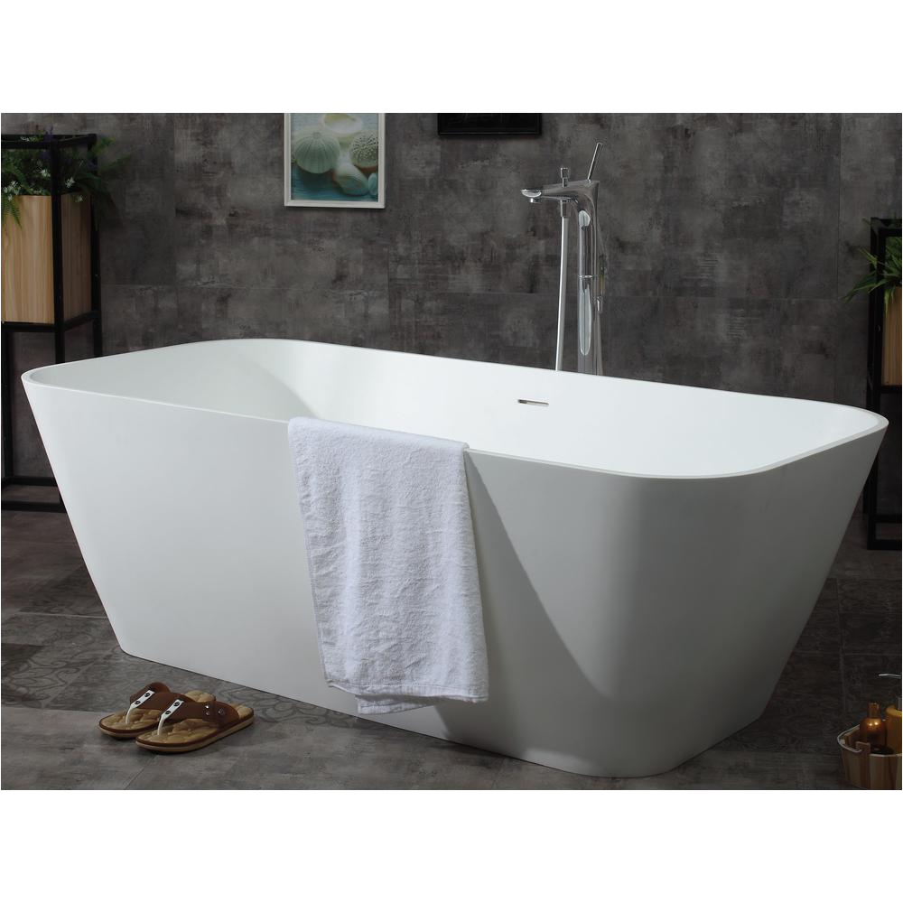 Bathtubs Brands Alfi Brand Ab9952 68 In Resin Flatbottom Bathtub In Matte