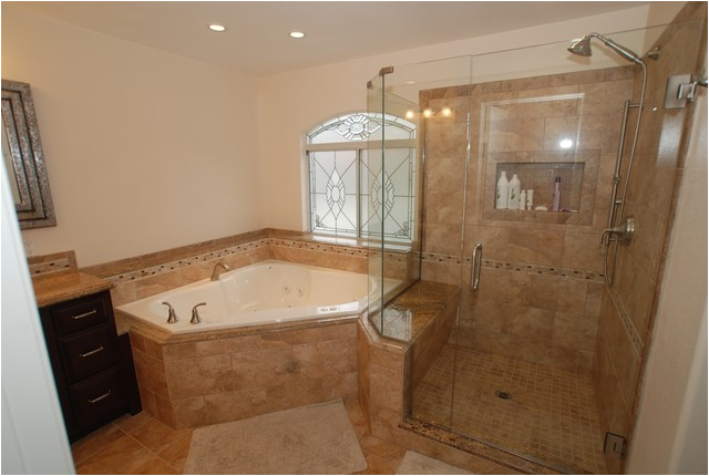 Bathtubs Corner Design Corner Tub & Shower Seat Master Bathroom Reconfiguration