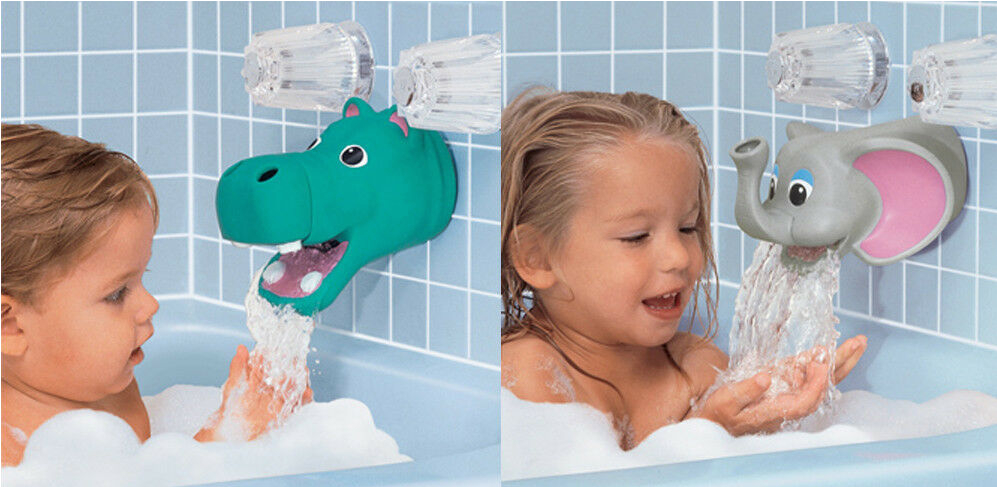 Bathtubs Cover Hippo or Elephant Bath Tub Faucet Spout Cover Protector