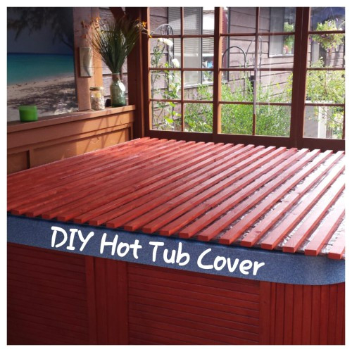 diy hot tub cover