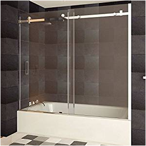 Bathtubs Doors 6 Lesscare Lbtdb6062 C 60" X 62" Bath Tub Door Chrome Finish