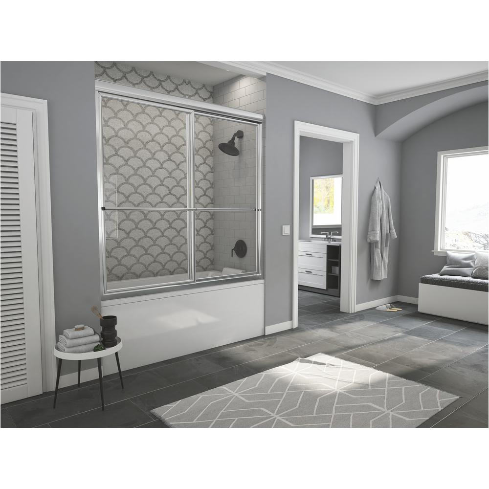 Bathtubs Doors X Coastal Shower Doors Newport Series 52 In X 56 In Framed