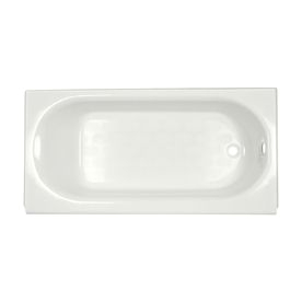 Bathtubs Enameled Steel American Standard Princeton White Porcelain Enameled Steel