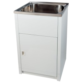 everhard project 45ss 45 litre standard laundry tub cabinet