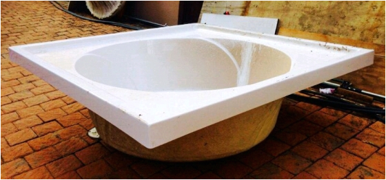 Bathtubs for Sale Gauteng Spacious Square Bath with Central Tub Sandton