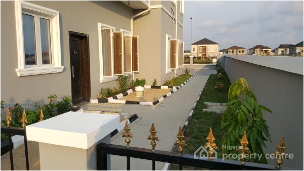 massive brand new 4 bedroom detached house with boysquarter and swimming pool built on 660 square metres at royal garden estate ajah lagos