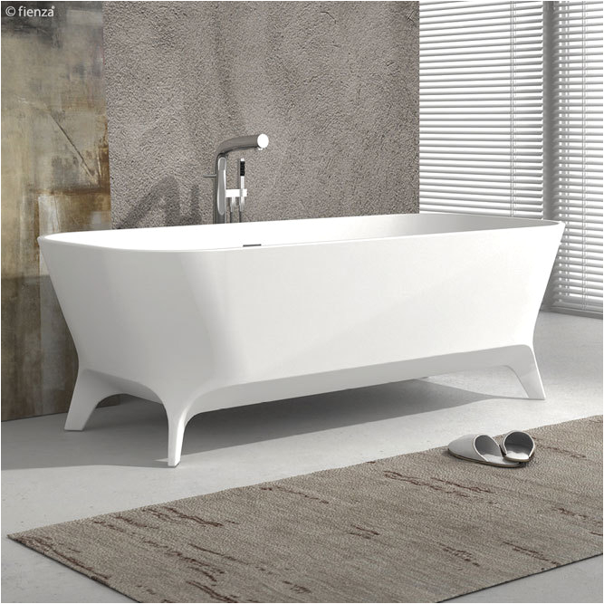 hampton 1600mm cast stone freestanding bath