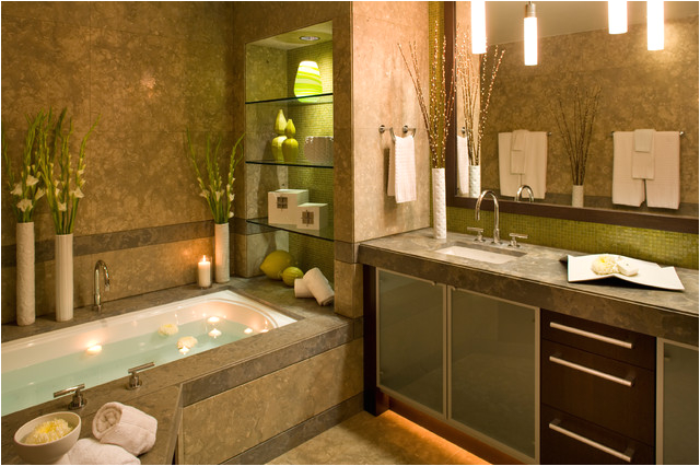 Metropolitan Condo contemporary bathroom san go