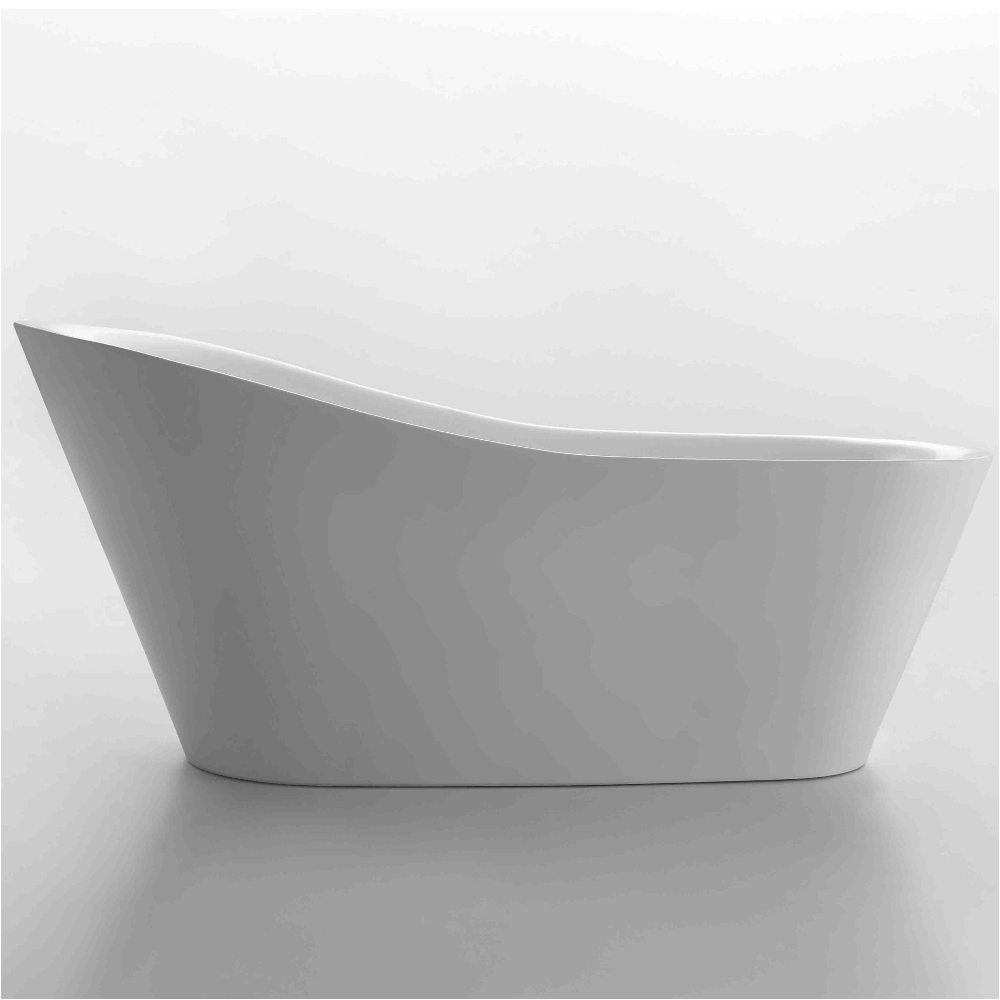 eviva emely acrylic tub 71″ free standing high end bathtub evtb1014 71wh