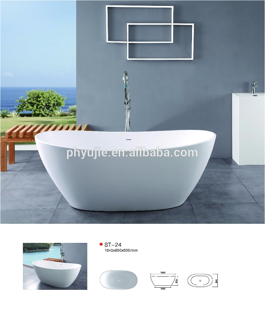 limestone freestanding bathtub high end resort