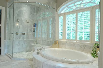 bathrooms with sunken tubs