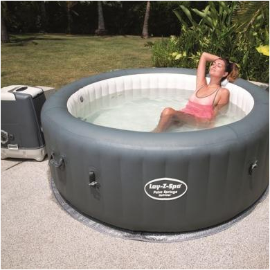 bestway lay z spa palm springs hydrojet inflatable hot tub jacuzzi spa portable