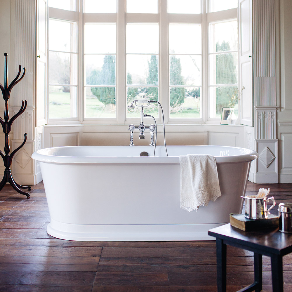 Bathtubs Large or Burlington London 1800mm Round soaking Tub E18 at