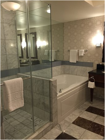 Bathtubs Las Vegas Walk In Shower and Jacuzzi Tub Picture Of Caesars Palace