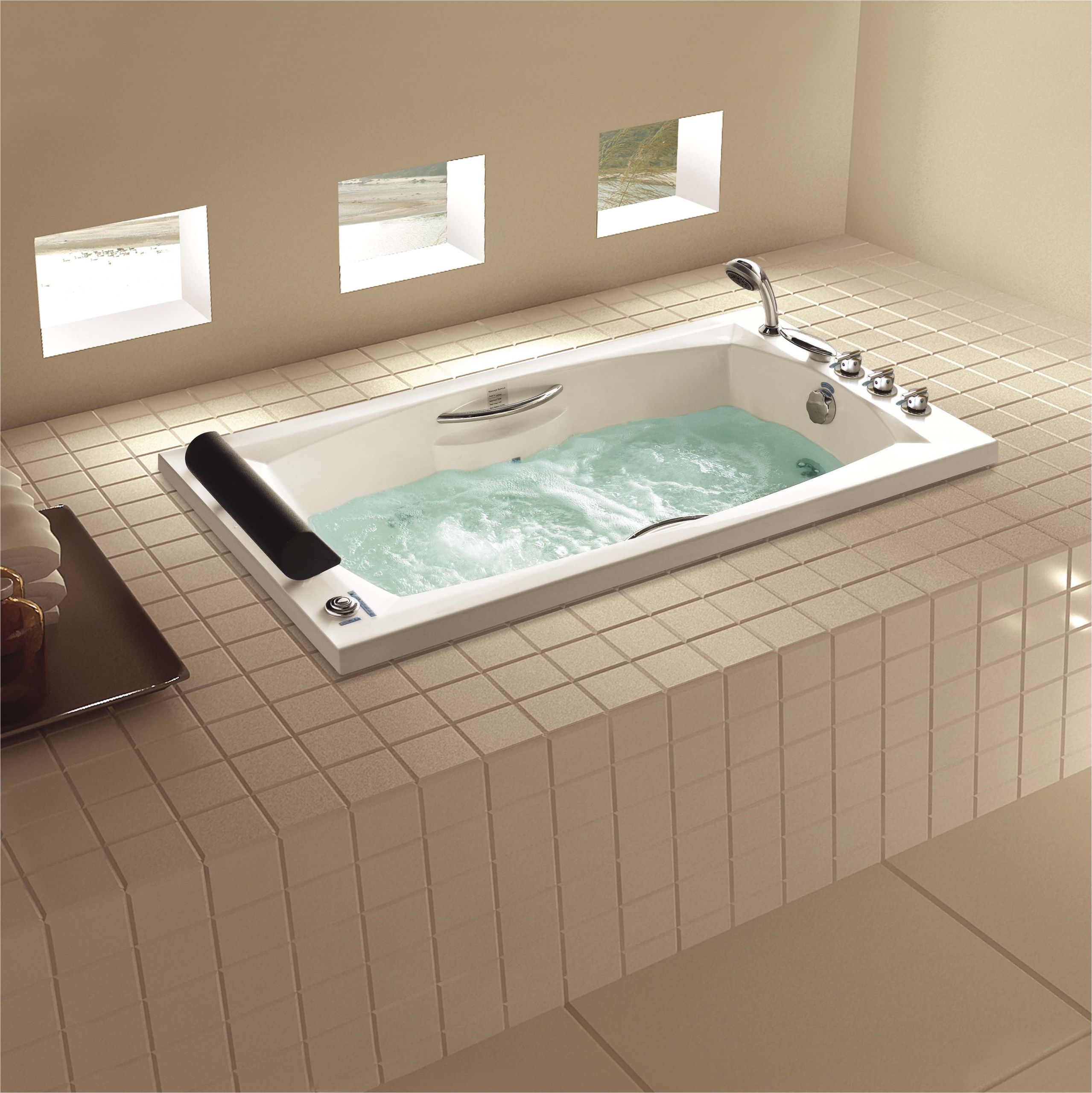 georgian luxury whirlpool tub