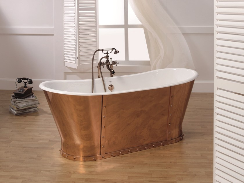 freistehende badewanne aus kupfer luxury copper