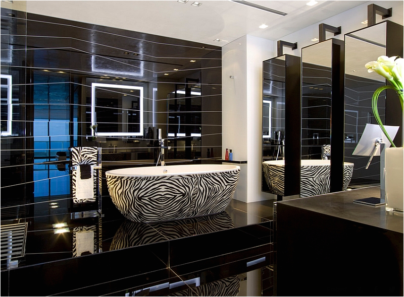 black and white bathrooms ideas