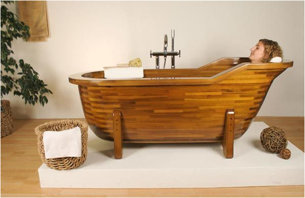 wood made bathtubs by stolis turn your bathroom into a spa