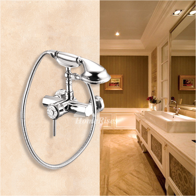 modern clawfoot tub faucet silver chrome carved single handle p hois 5240