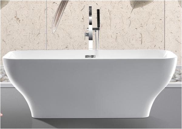 pz63cb424 cz534bf95 modern acrylic free standing bathtub single double ended tub roll top thin edge
