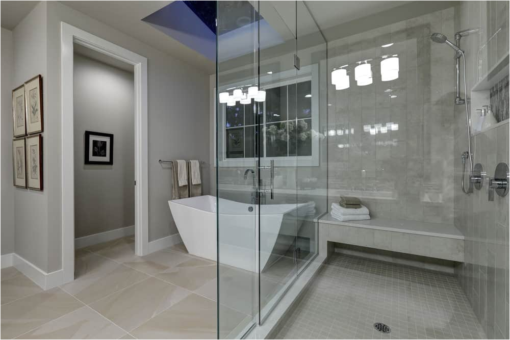 gray master bathroom ideas