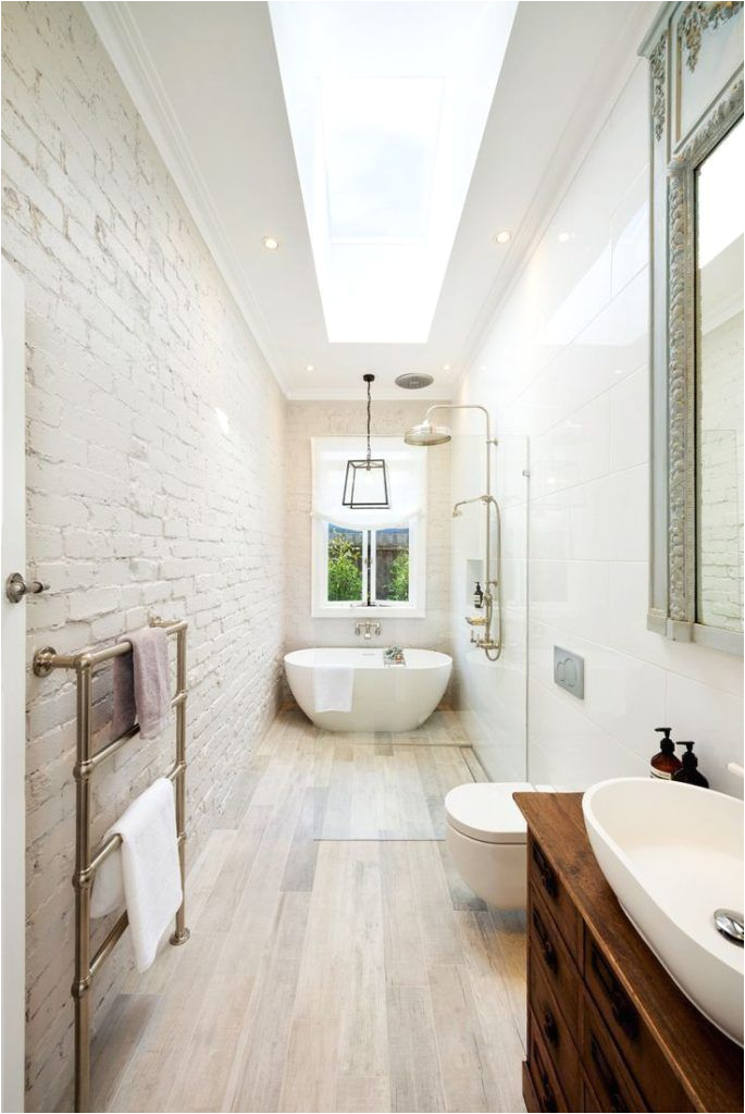 Bathtubs Narrow Width How to Draw the Long Narrow Bathroom Layout