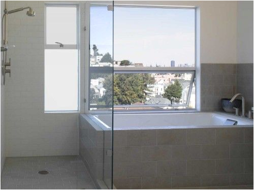 Bathtubs Nearby Shower Next to Bathtub and Window Over Tub