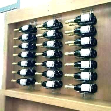 horizontal wine bottle holder