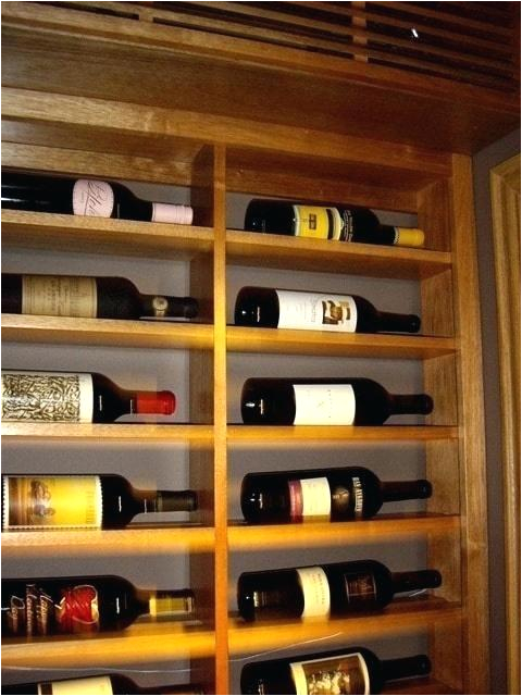horizontal wine bottle holder
