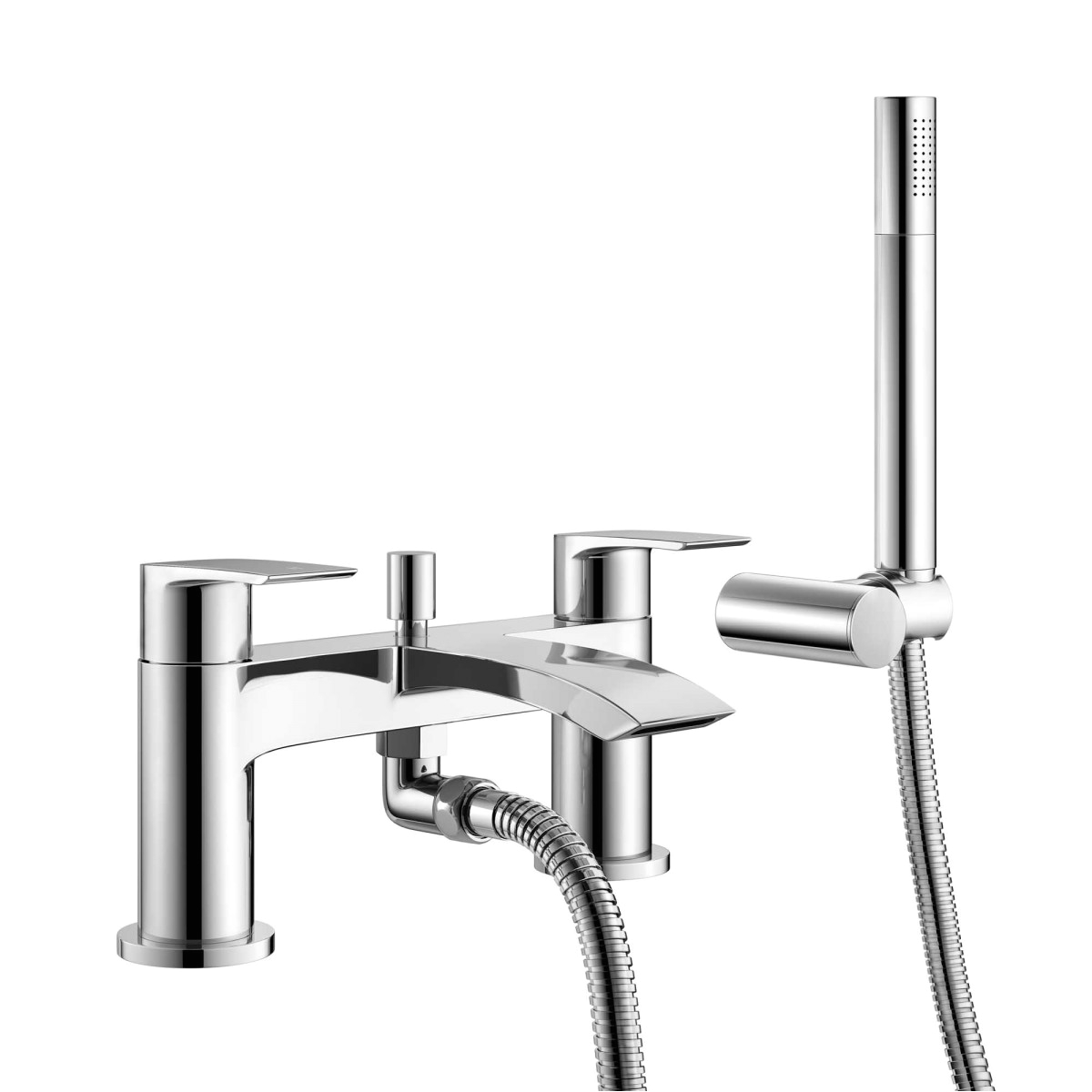 nelas bath shower mixer tap with hand held shower head