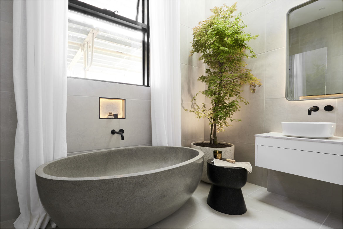 Bathtubs that Look Like Stone Jess and norm the Block