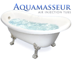clawfoot tub air selection
