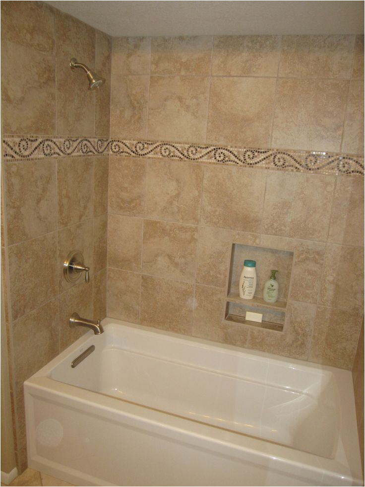 tub surround with fiberglass tub