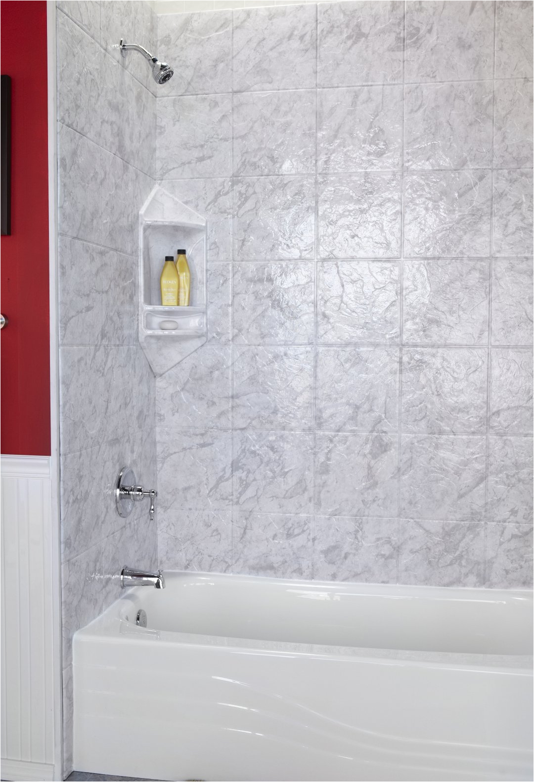 Bathtubs with Surround Acrylic Stone Shower Wall Panels Kits Lowes Tub Surround solid