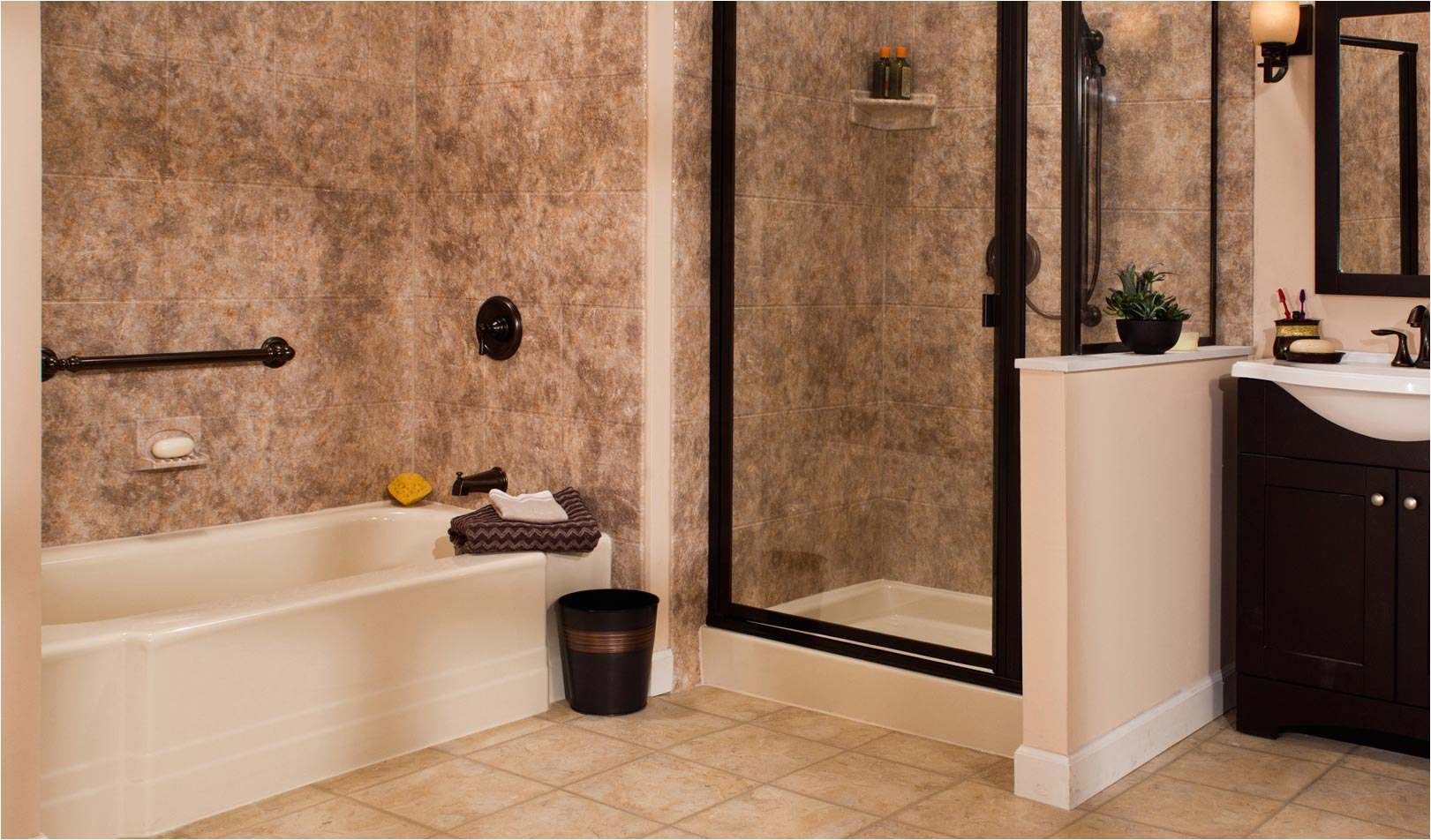 Bathtubs with Surround Walls Sho Pro Of Indiana Inc Bath Systems