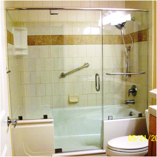 Bathtubs with Walk-in Doors Ez Step Tub to Shower Conversion with A Frameless Shower