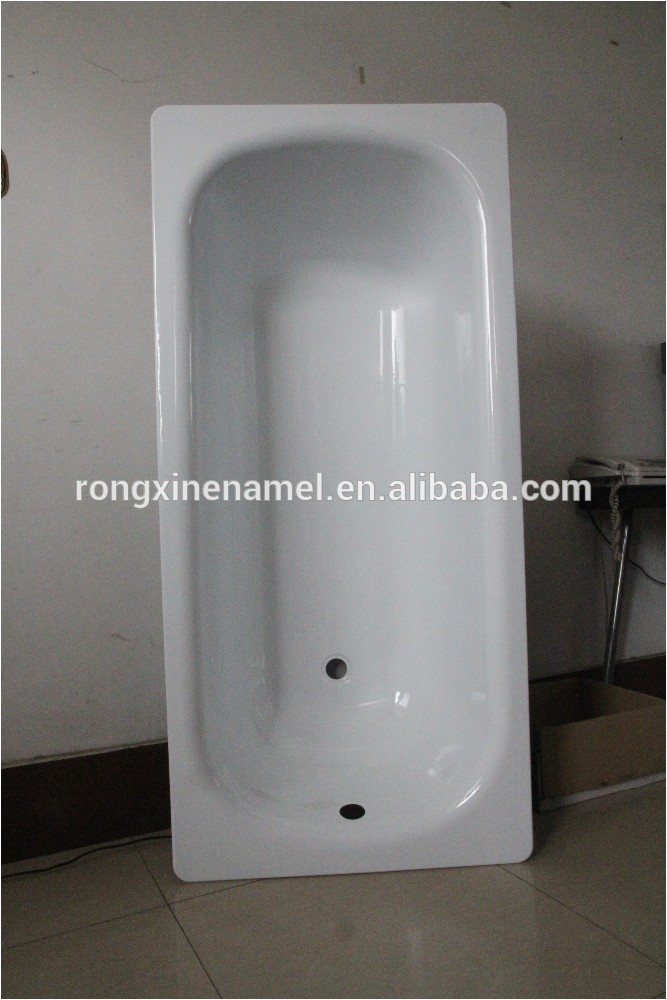 bathroom tub enamel steel plate bathtub