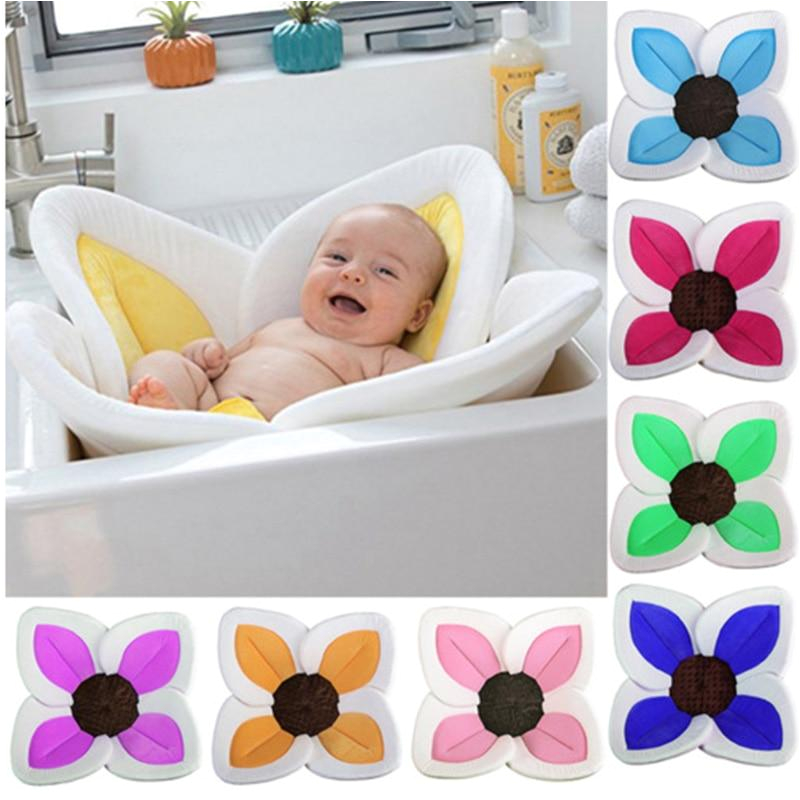 baby flower cushion bath tub